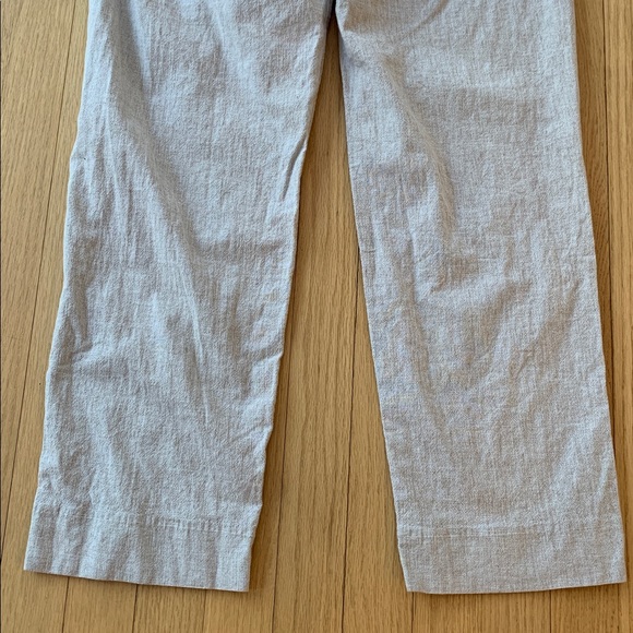 Abercrombie & Fitch Men’s Linen Blend Athletic Loose Pants Size 29 Light Tan - Picture 8 of 10